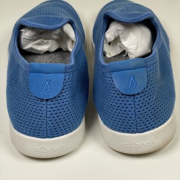 Allbirds Tree Loungers Slip On Shoes Kauri Cobalt (White Sole) Women's Size W10 - Picture 4 of 8